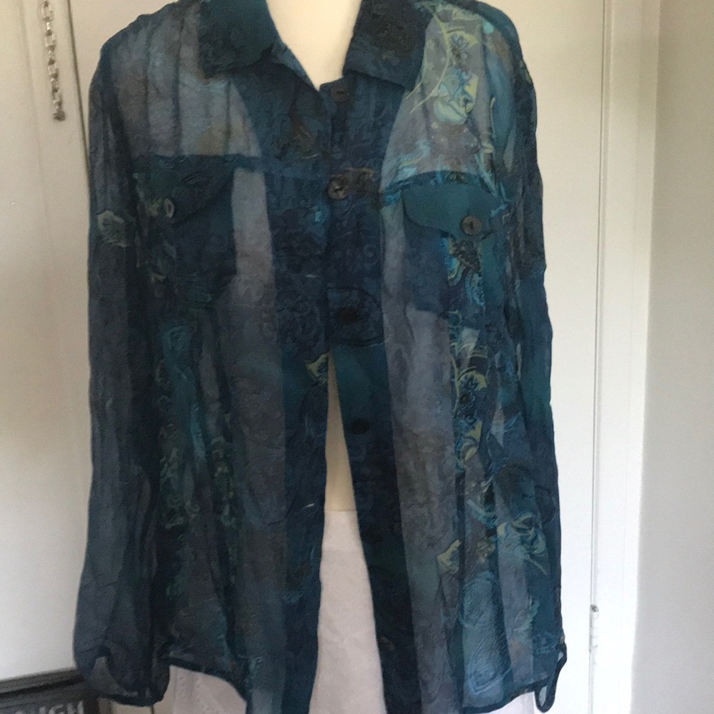 Chico sheer blouse